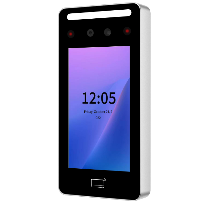 NT301 3D facial recognition reader+RFID+touchscreen pin+WIFI+Cloud-base Mobile app